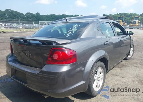 2014 Dodge Avenger Se из США, поврежденный, VIN 1C3CDZAG4EN235727